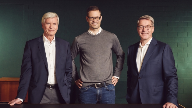 Otto Group bekommt erstmals eine Frau als CEO - Prof. Dr. Michael Otto, Benjamin Otto und Alexander Birken - Quelle: Otto Group